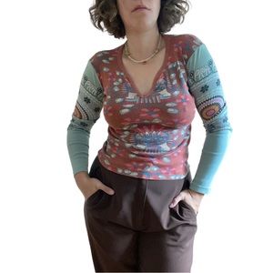 cool Custo Barcelona tattoo top